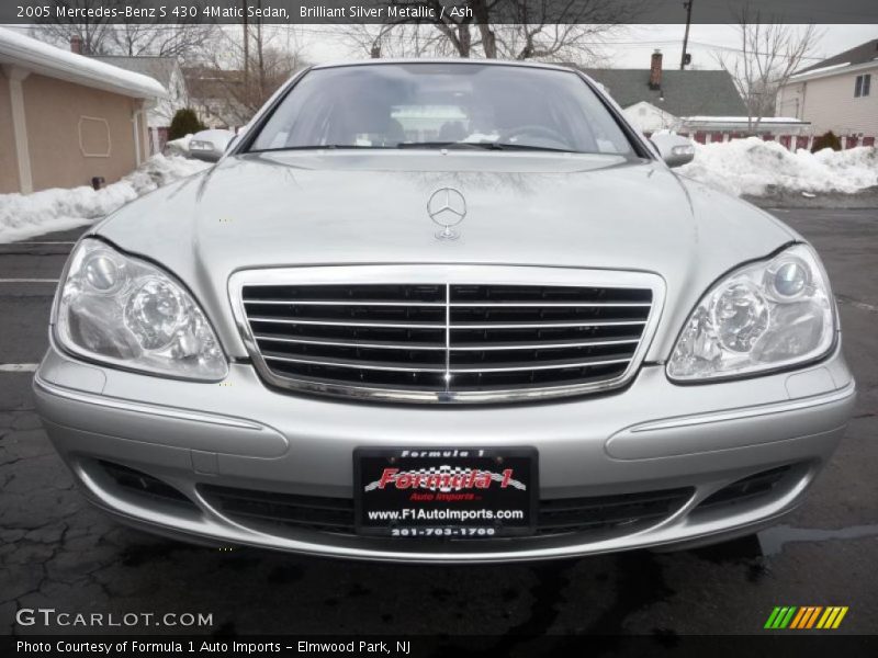 Brilliant Silver Metallic / Ash 2005 Mercedes-Benz S 430 4Matic Sedan