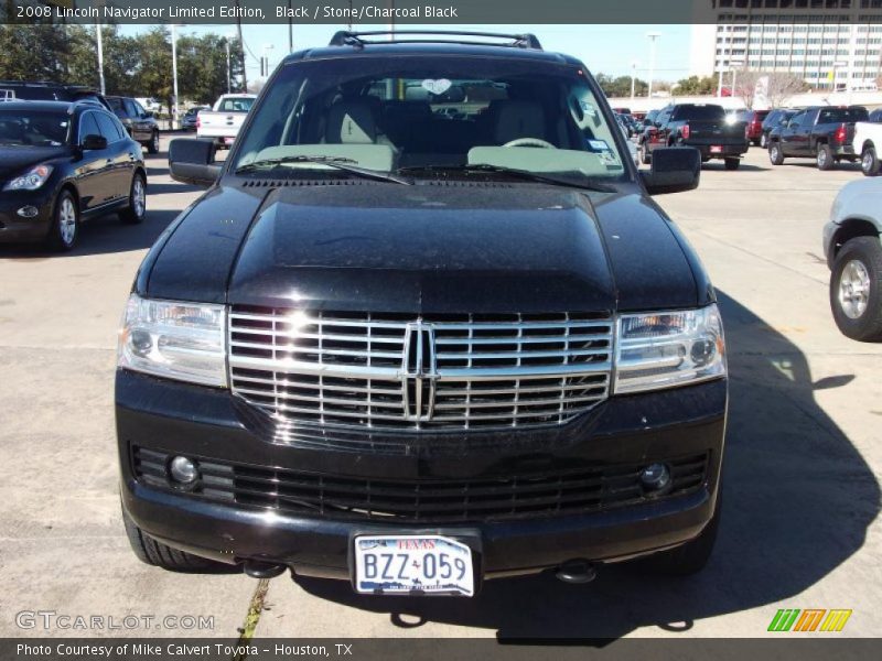 Black / Stone/Charcoal Black 2008 Lincoln Navigator Limited Edition