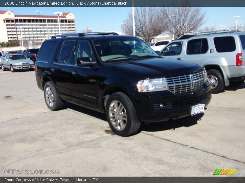 Black / Stone/Charcoal Black 2008 Lincoln Navigator Limited Edition