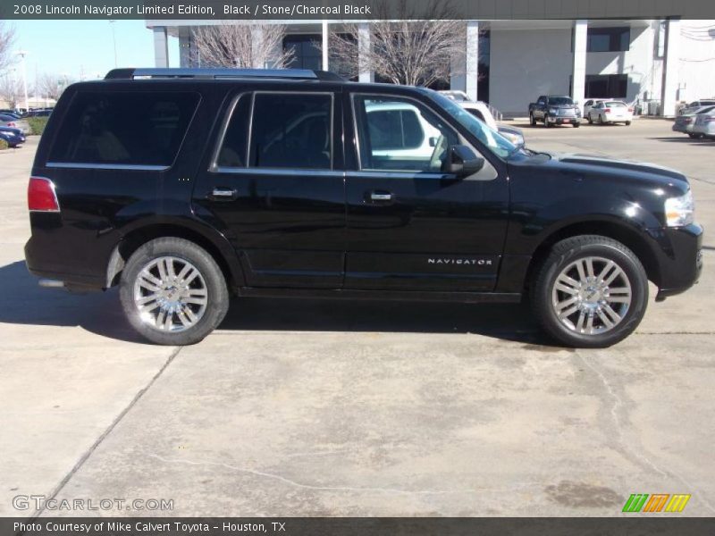 Black / Stone/Charcoal Black 2008 Lincoln Navigator Limited Edition