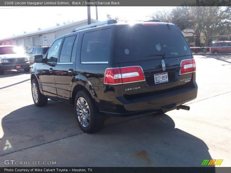 Black / Stone/Charcoal Black 2008 Lincoln Navigator Limited Edition
