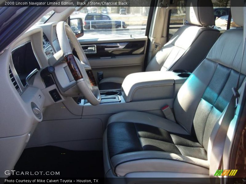 Black / Stone/Charcoal Black 2008 Lincoln Navigator Limited Edition