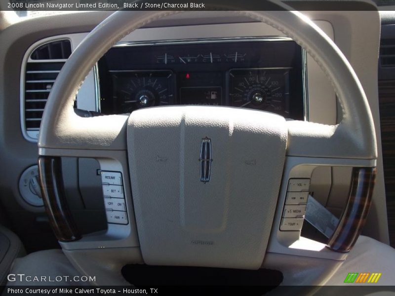 Black / Stone/Charcoal Black 2008 Lincoln Navigator Limited Edition