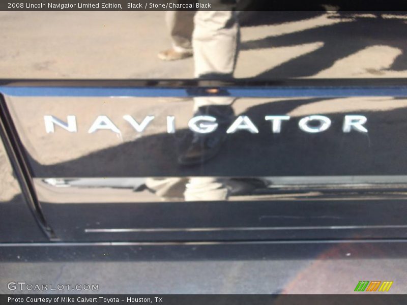 Black / Stone/Charcoal Black 2008 Lincoln Navigator Limited Edition