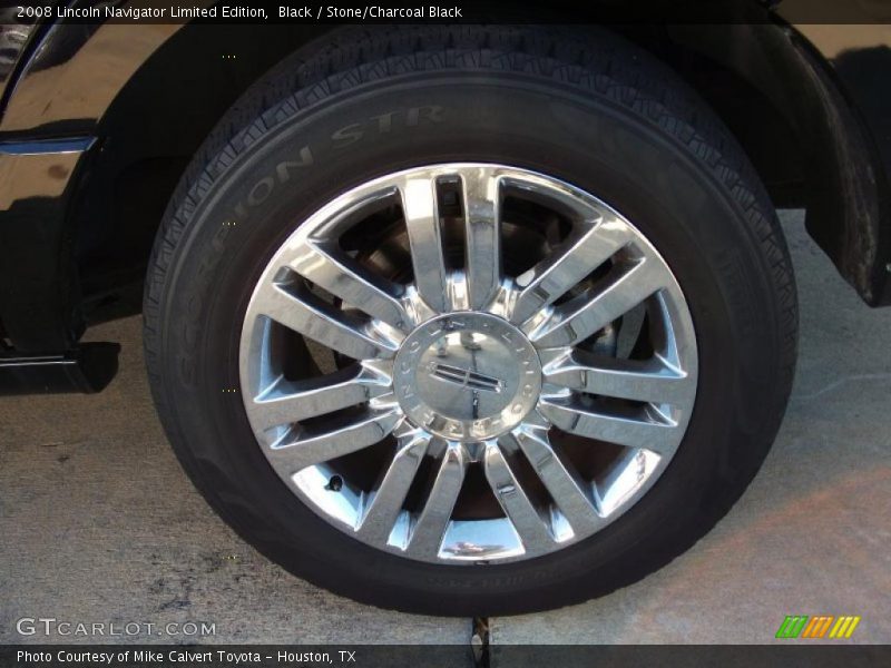 Black / Stone/Charcoal Black 2008 Lincoln Navigator Limited Edition