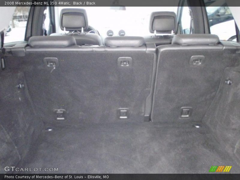 Black / Black 2008 Mercedes-Benz ML 350 4Matic