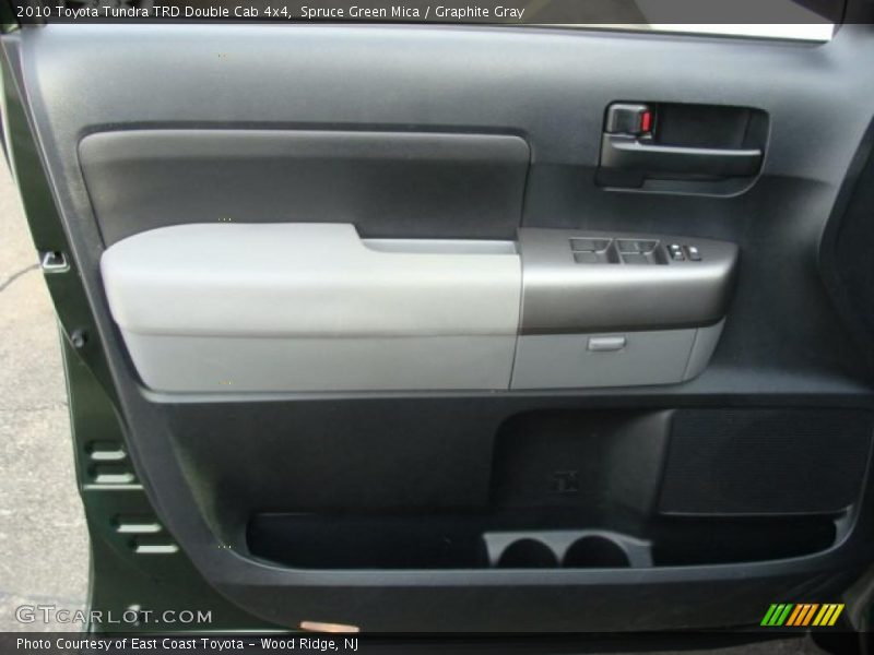 Spruce Green Mica / Graphite Gray 2010 Toyota Tundra TRD Double Cab 4x4