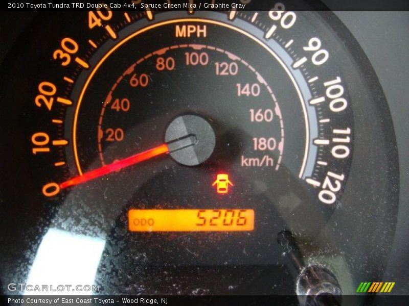 Spruce Green Mica / Graphite Gray 2010 Toyota Tundra TRD Double Cab 4x4