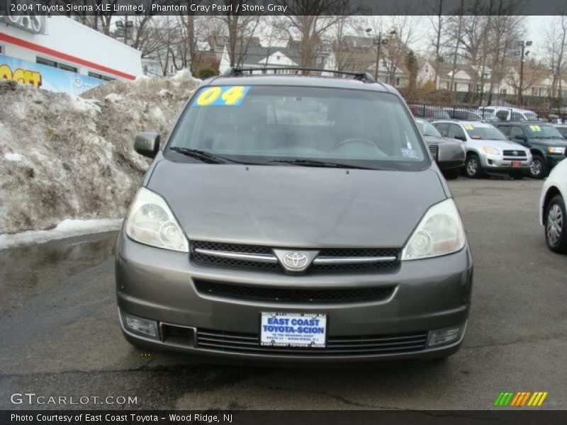 Phantom Gray Pearl / Stone Gray 2004 Toyota Sienna XLE Limited