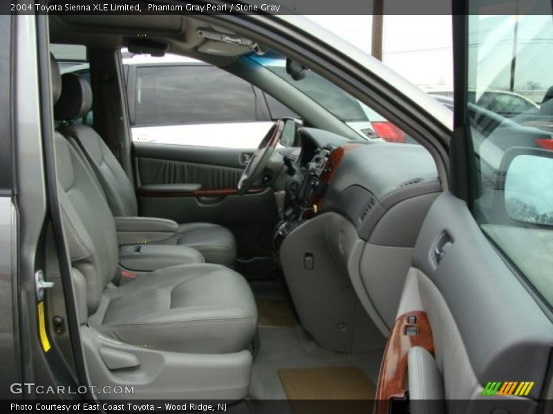 Phantom Gray Pearl / Stone Gray 2004 Toyota Sienna XLE Limited