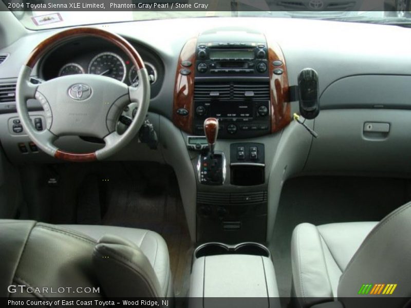 Phantom Gray Pearl / Stone Gray 2004 Toyota Sienna XLE Limited