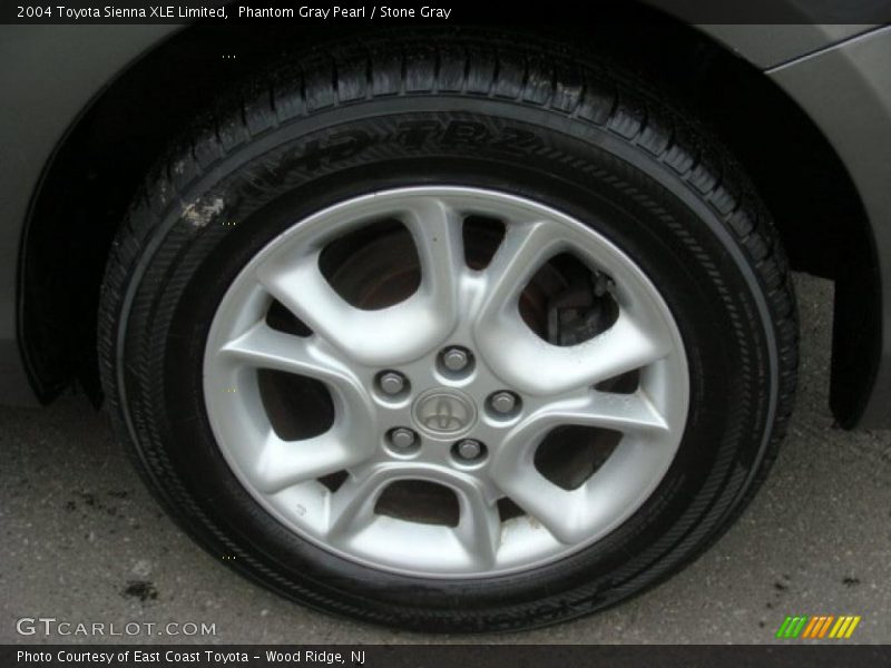 Phantom Gray Pearl / Stone Gray 2004 Toyota Sienna XLE Limited