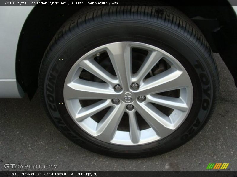  2010 Highlander Hybrid 4WD Wheel