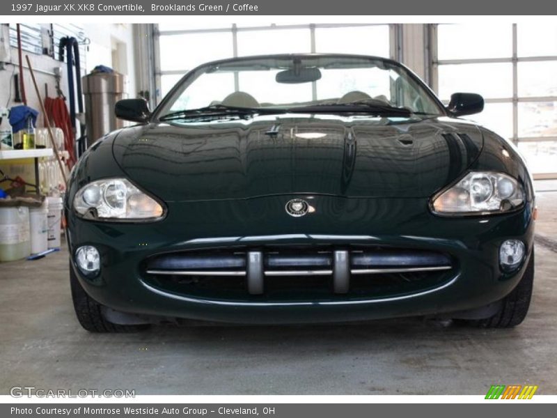 Brooklands Green / Coffee 1997 Jaguar XK XK8 Convertible