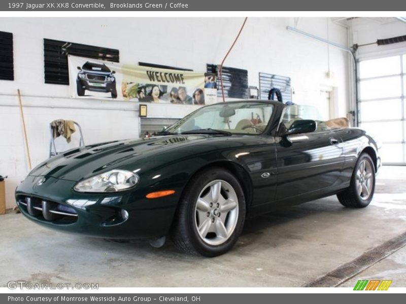 Front 3/4 View of 1997 XK XK8 Convertible