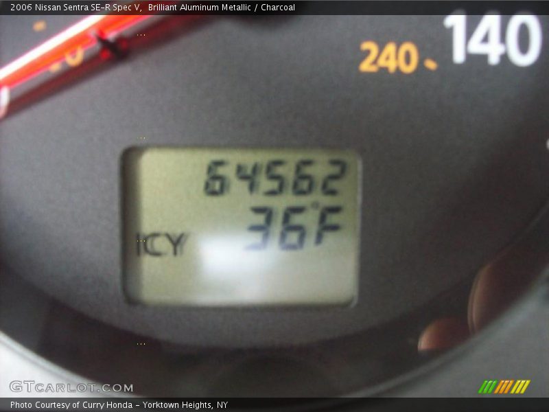 Brilliant Aluminum Metallic / Charcoal 2006 Nissan Sentra SE-R Spec V