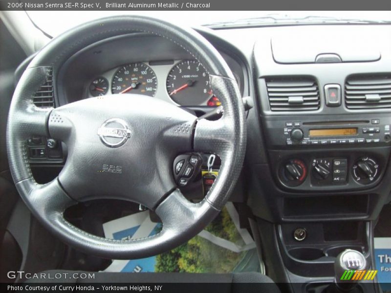 Brilliant Aluminum Metallic / Charcoal 2006 Nissan Sentra SE-R Spec V