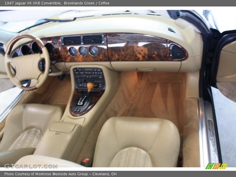  1997 XK XK8 Convertible Coffee Interior