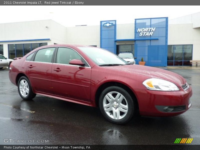 Red Jewel Tintcoat / Ebony 2011 Chevrolet Impala LT
