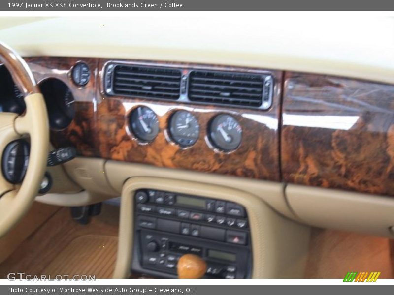 Brooklands Green / Coffee 1997 Jaguar XK XK8 Convertible