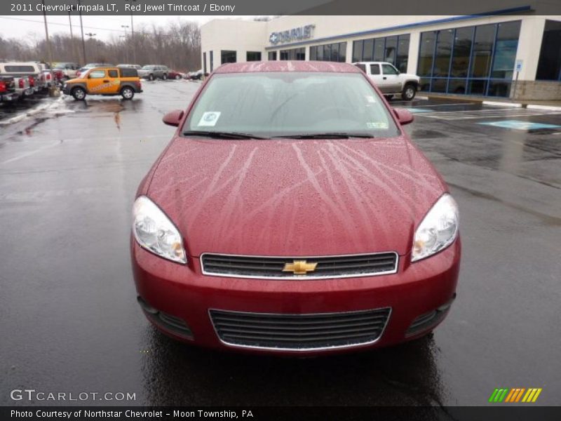 Red Jewel Tintcoat / Ebony 2011 Chevrolet Impala LT