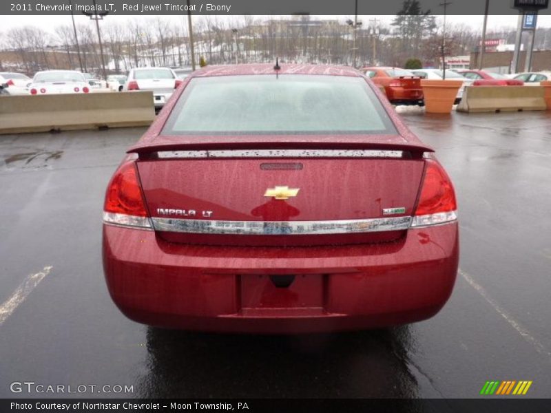 Red Jewel Tintcoat / Ebony 2011 Chevrolet Impala LT