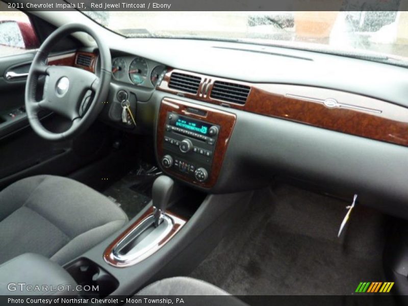 Red Jewel Tintcoat / Ebony 2011 Chevrolet Impala LT