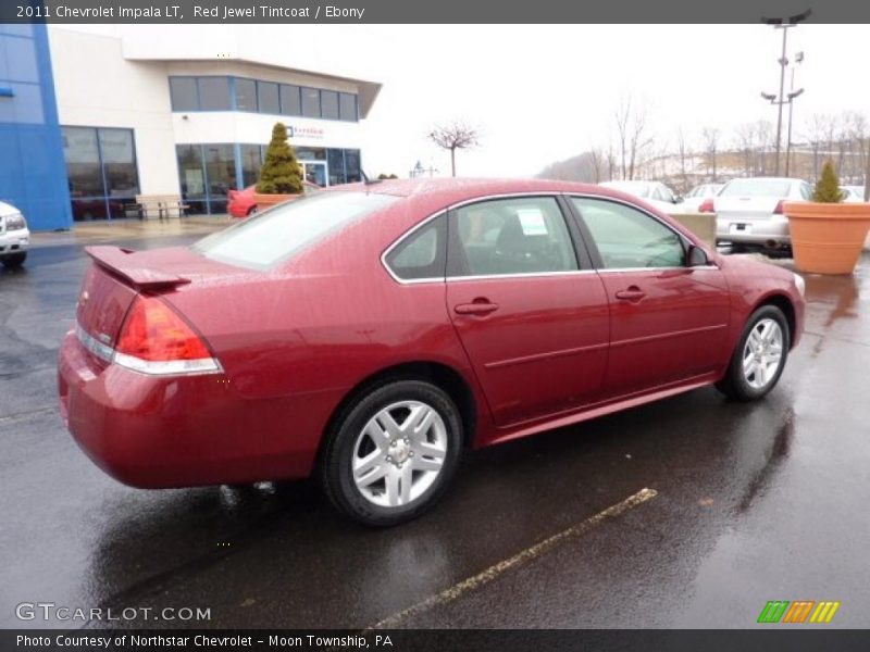 Red Jewel Tintcoat / Ebony 2011 Chevrolet Impala LT