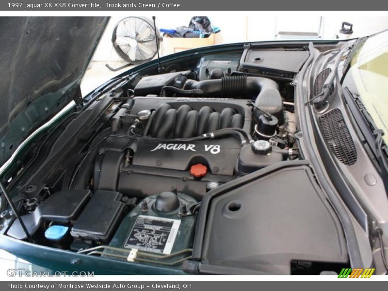  1997 XK XK8 Convertible Engine - 4.0 Liter DOHC 32-Valve V8