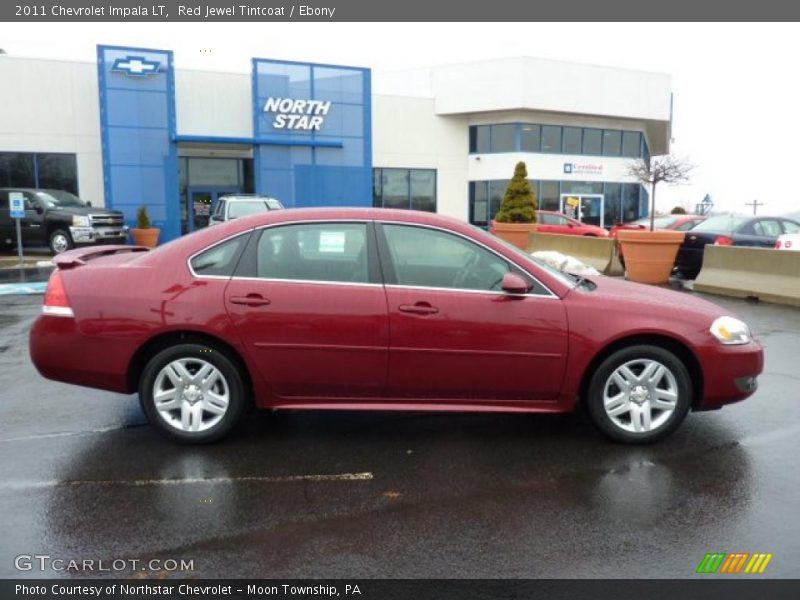 Red Jewel Tintcoat / Ebony 2011 Chevrolet Impala LT