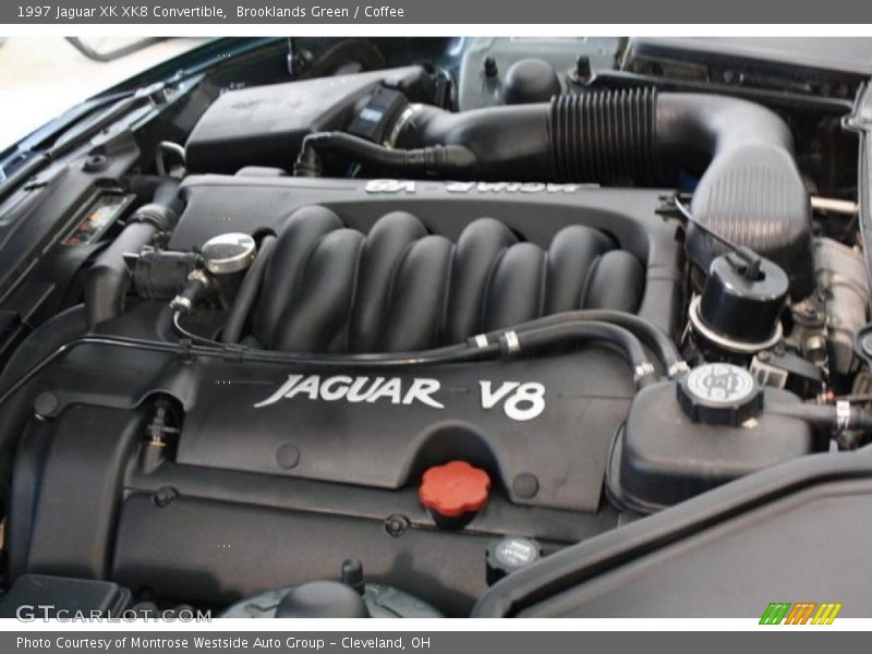  1997 XK XK8 Convertible Engine - 4.0 Liter DOHC 32-Valve V8