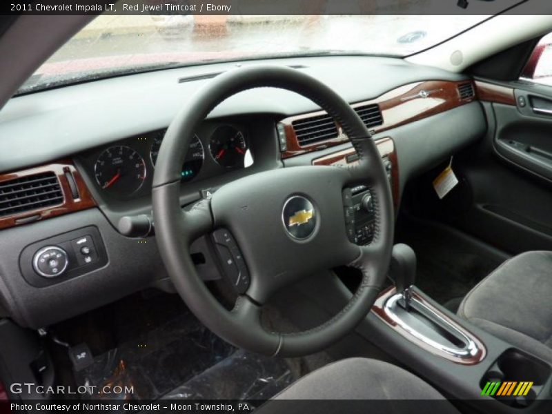 Red Jewel Tintcoat / Ebony 2011 Chevrolet Impala LT