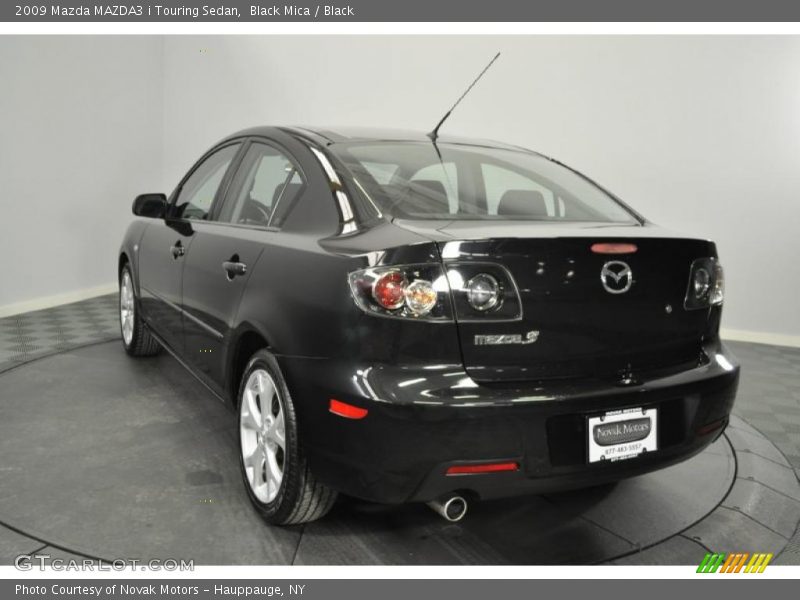 Black Mica / Black 2009 Mazda MAZDA3 i Touring Sedan