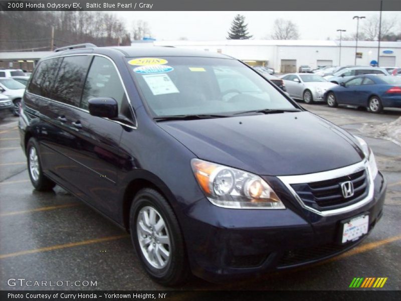 Front 3/4 View of 2008 Odyssey EX