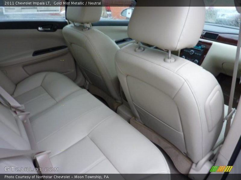 Gold Mist Metallic / Neutral 2011 Chevrolet Impala LT
