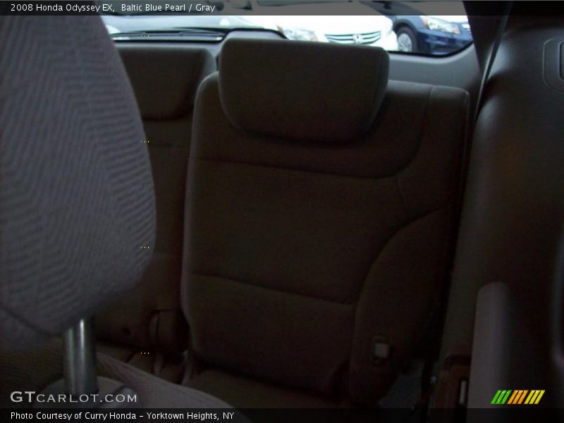 Baltic Blue Pearl / Gray 2008 Honda Odyssey EX