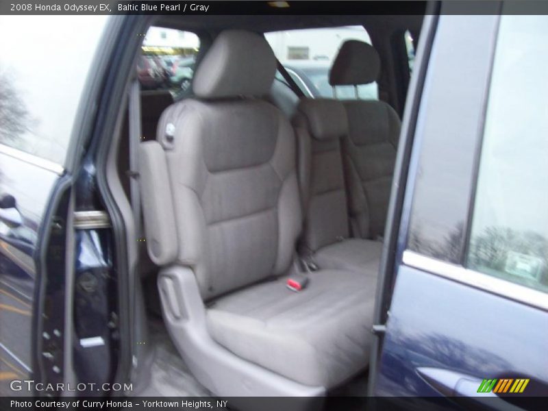 Baltic Blue Pearl / Gray 2008 Honda Odyssey EX