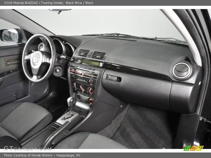 Black Mica / Black 2009 Mazda MAZDA3 i Touring Sedan