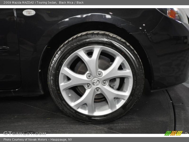 Black Mica / Black 2009 Mazda MAZDA3 i Touring Sedan