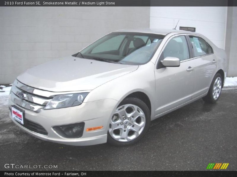 Smokestone Metallic / Medium Light Stone 2010 Ford Fusion SE