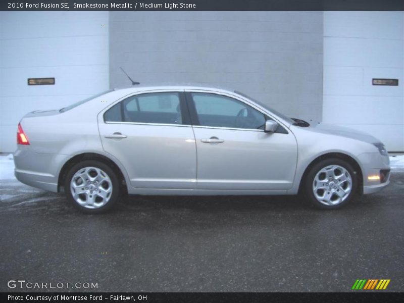 Smokestone Metallic / Medium Light Stone 2010 Ford Fusion SE