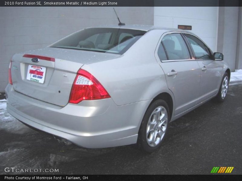 Smokestone Metallic / Medium Light Stone 2010 Ford Fusion SE
