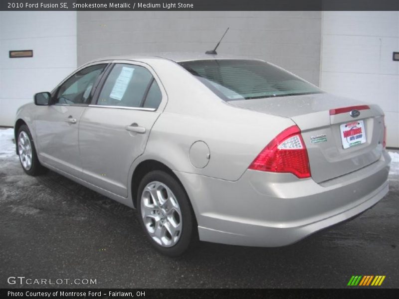 Smokestone Metallic / Medium Light Stone 2010 Ford Fusion SE