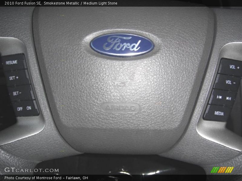 Smokestone Metallic / Medium Light Stone 2010 Ford Fusion SE