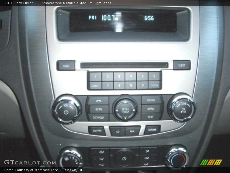 Smokestone Metallic / Medium Light Stone 2010 Ford Fusion SE