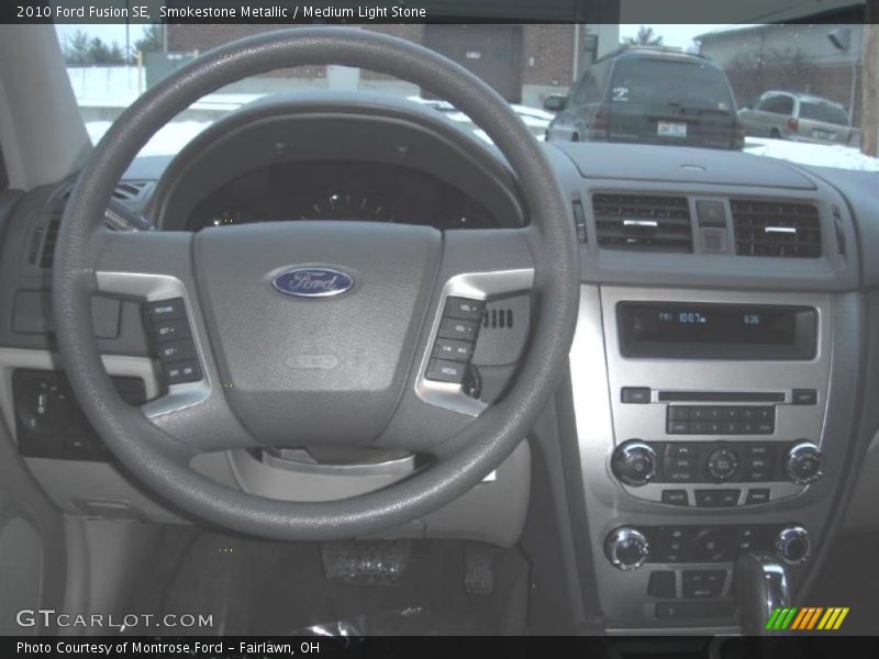 Smokestone Metallic / Medium Light Stone 2010 Ford Fusion SE