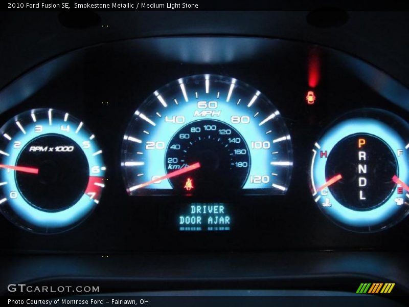 Smokestone Metallic / Medium Light Stone 2010 Ford Fusion SE