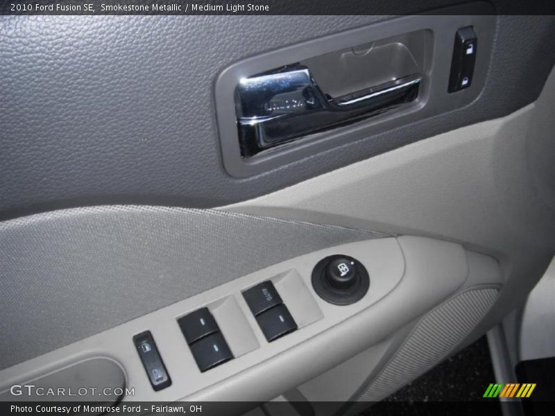 Smokestone Metallic / Medium Light Stone 2010 Ford Fusion SE