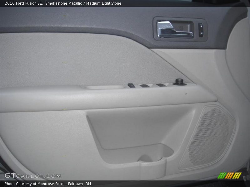 Smokestone Metallic / Medium Light Stone 2010 Ford Fusion SE