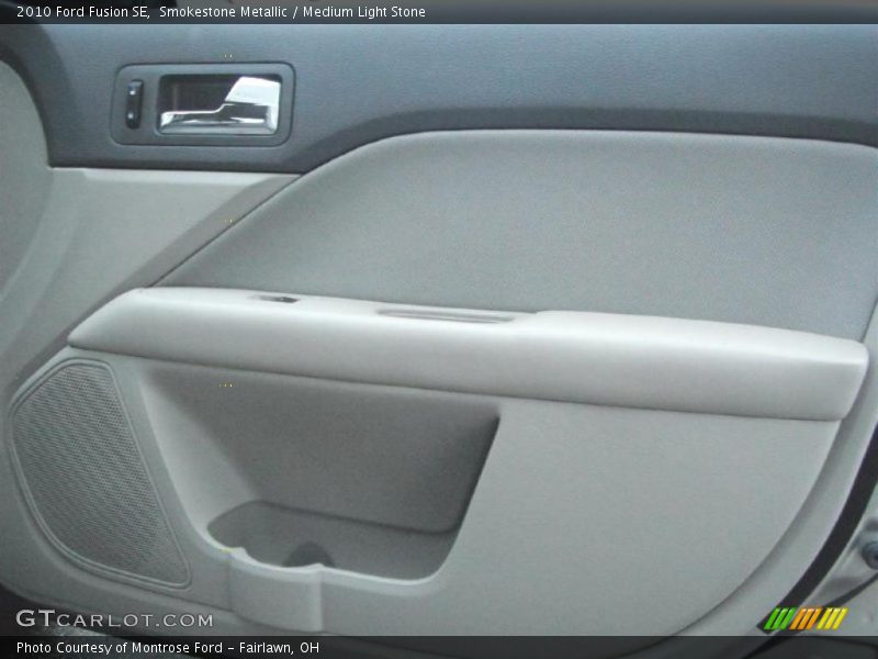 Smokestone Metallic / Medium Light Stone 2010 Ford Fusion SE